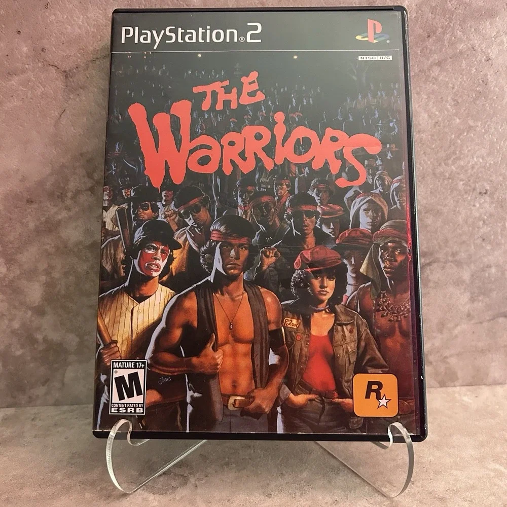 The Warriors (PS2 PlayStation 2, 2005) Rockstar Games Black Label No Manual